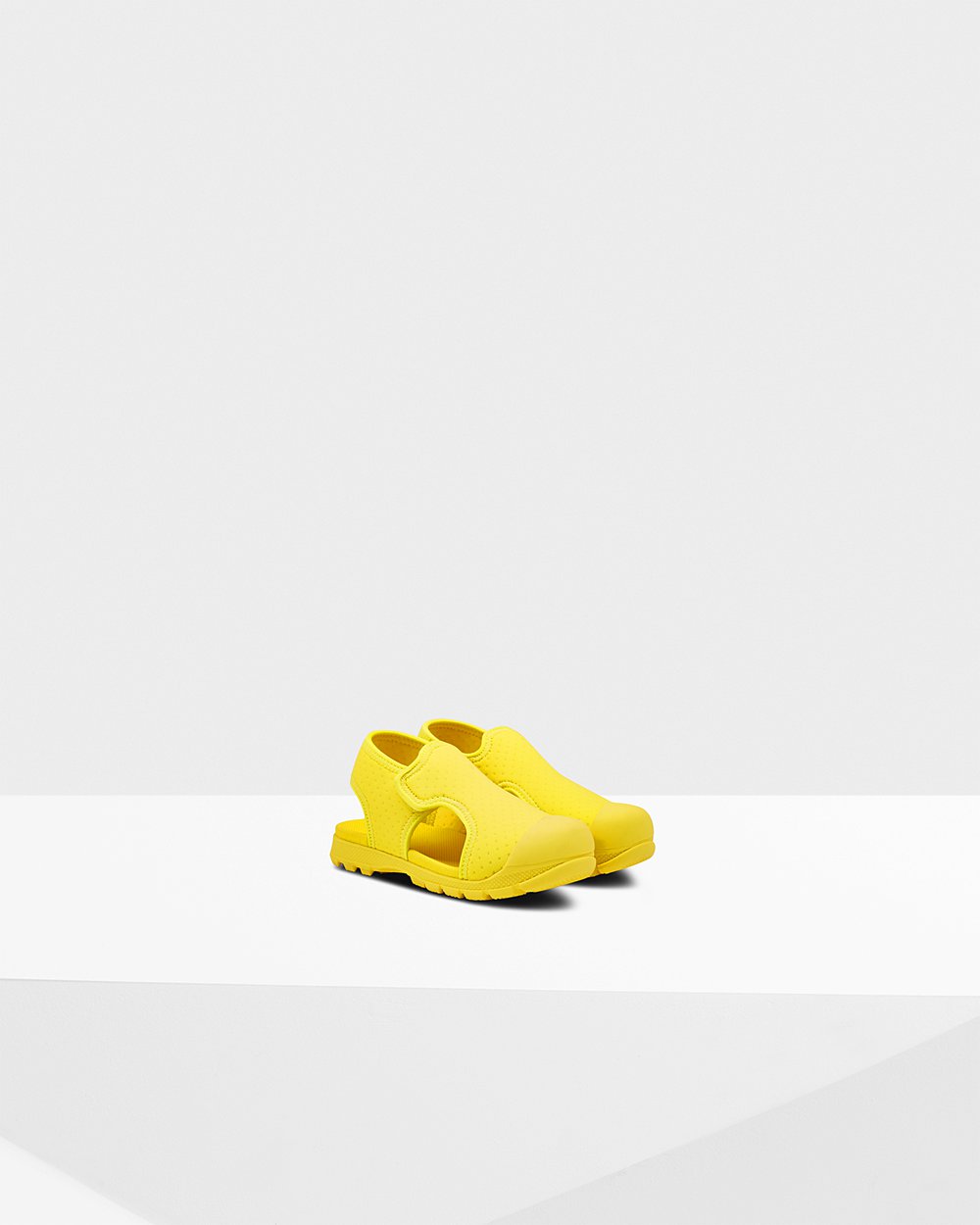 Hunter Sandalet Çocuk Sarı - Original Little Outdoor Walking - Türkiye YI1560248